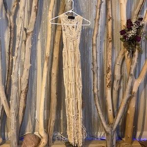 Unique beach 🏝 strappy dress